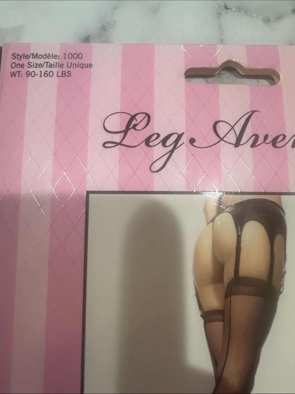 Leg Avenue Red and Black Thigh High Stockings,8 pair total - Picture 4 of 10